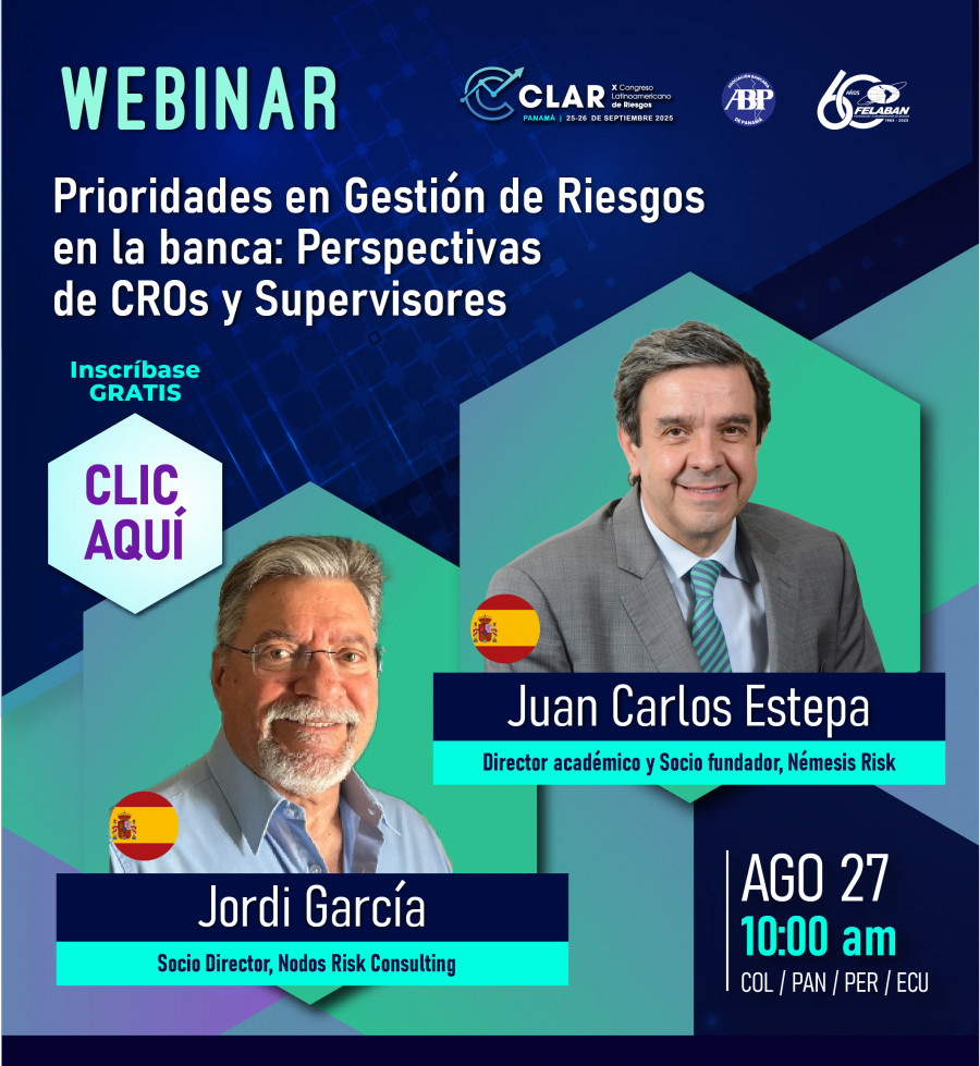 Webinar: Prioridades en Gestión de Riesgos en la banca: Perspectivas de CROs y Supervisores