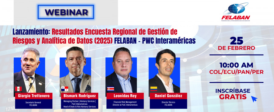 Tema Lanzamiento: Resultados Encuesta Regional de Gestión de Riesgos y Analítica de Datos 2025